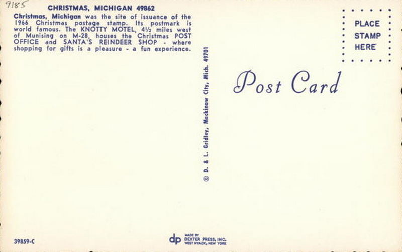 Christmas - Vintage Post Card